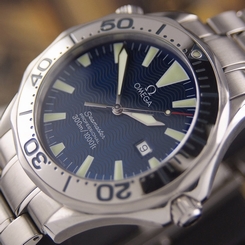 AUTHENTIC OMEGA SEAMASTER PROFESSIONAL 300M DATE DIVERS QUARTZ MENS WRIST WATCH