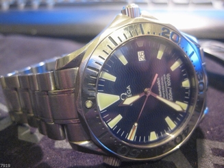 Omega Seamaster Professional 300M Electric Blue Automatic Mens 41mm Swiss Preown