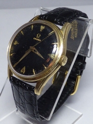 Omega Swiss Manual Calibre 284 Rare Vintage Gold Plated Mens 1950s Watch J748