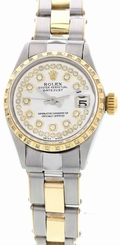  Ladies Rolex Oyster Perpetual Datejust 6517 Diamonds
