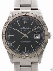 Auth ROLEX Oyster Perpetual Datejust Thunderbird 16264 Y Automatic SS x WG Men's