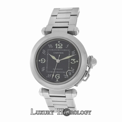 Mint Midsize Cartier Pasha 2324 Stainless Steel Date Automatic 35MM Watch