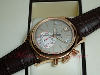 Patek Philippe 5960R-001 Annual Calendar Chronograph Rose Gold Anthracite Dial