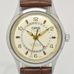 Auth ORIS POINTER DATE Hand-winding Stainless Steel Women's Watch #3753