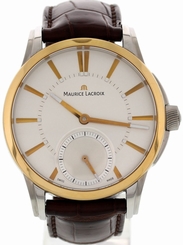 Maurice Lacroix Pontos SS & 18K YG PT7558 W/ Box & Papers