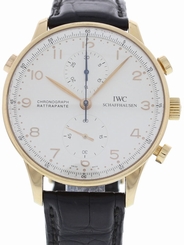 IWC Portuguese 18K Rose Gold Split Second Chronograph 371204