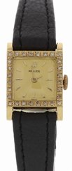 Ladies Vintage Rolex Precision 18K Yellow Gold & Diamond 8320