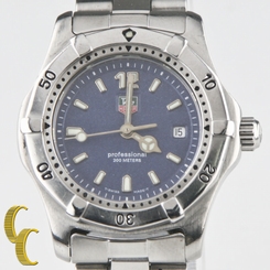 Tag Heuer Men's Professional 200 Meter Stainless Steel Quartz Watch WK1313