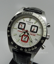 Mens Authentic Swiss Made Tissot PRS 516 Chronograph White Date Dial Watch