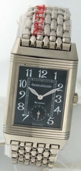 NEW Jaeger LeCoultre Reverso Grand Taille RARE 18k White Gold Men's watch.