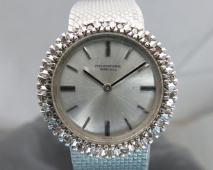 Auth IWC INTERNATIONAL WATCH Co. Hand Wind Women's Wrist Watch R 4109 cal.412