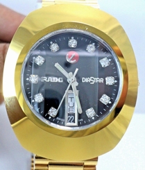 GENUINE ORIGINAL RARE AUTHENTIC RADO DIASTAR AUTOMATIC MEN'S WRIST WATCH 100%