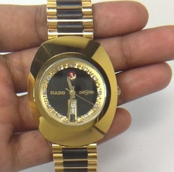  ORIGINAL 100% GENUINE RARE AUTHENTIC RADO DIASTAR AUTOMATIC MEN'S WRIST WATCH #