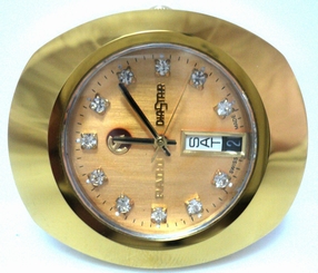 RARE GENUINE ORIGINAL VINTAGEAUTHENTIC RADO DIASTAR AUTOMATIC MEN'S WRIST WATCHR