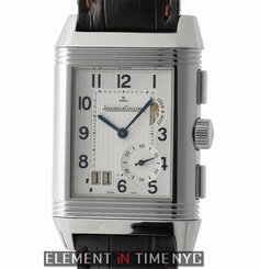 Jaeger-LeCoultre Reverso Grande GMT 8 Days Steel 29mm 302.84.20 B+P