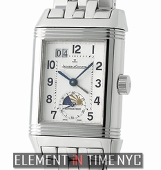 Fake AAA Jaeger-LeCoultre Reverso Grande GMT Stainless Steel 29mm 303.81.20 Watch