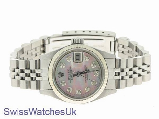 Rolex Datejust Ladies Stainless Steel Diamond Watch Automatic Rolex Womens Watch