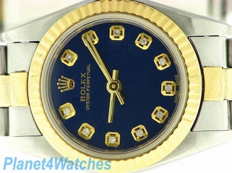 Rolex Datejust Ladies Diamond Watch Steel and Gold Automatic Rolex Women's Watch