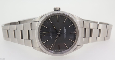 .Collector- 1984 ROLEX OYSTER REF 1002 STEEL WRIST WATCH FULL BOX SET & SERVICED