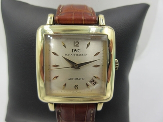 MEN'S WATCH IWC SCHAFFHAUSEN AUTOMATIC 18K YELLOW GOLD 25 JEWELS C.8541B / 1876