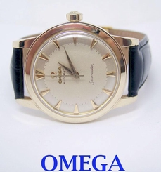 Heavy 14k OMEGA SEAMASTER Automatic Watch 1960s Cal.500 GX6546* EXLNT* SERVICED