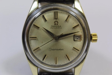 OMEGA Seamaster Cal 562 Gold Plated Automatic Mens Watch 166.010