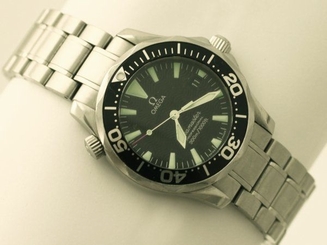 Contemporary, Omega Seamaster Professional, Stainless Steel Gent's Watch -2005