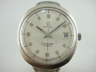 Authentic Omega Seamaster COSMIC Stainless Steel Automatic Men's Watch Cal:565