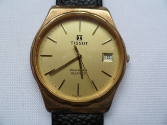 Tissot Seastar Quartz �C Swiss made vintage gents wrist watch �C c. 1980s'