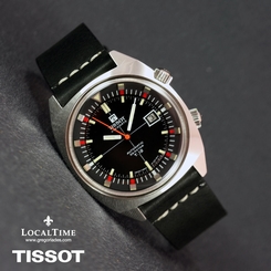 NOS 60's TISSOT Seastar Visodate Super Compressor Model T.12 - Tissot Cal. 784-1