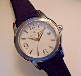 Mint MAURICE LACROIX SS SH1018 Sphere Quartz Watch with Box