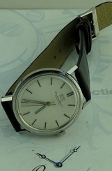 IWC WATCH VINTAGE CLASSIC MENS STAINLESS STEEL SCHAUFFHAUSEN CIRCA 50'S MINT