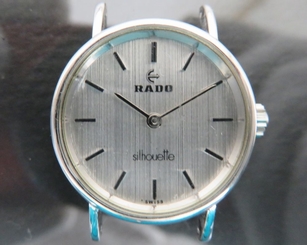 Authentic RADO Silhouette Hand Winding Womens Wrist Watch 17Jewels Swiss Made