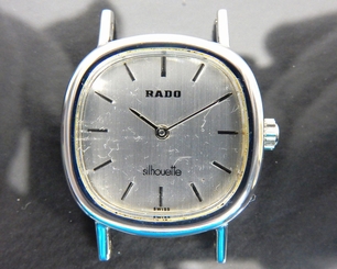 100% Authentic RADO Silhouette Hand Winding Ladies Wrist Watch 17Jewels Vintage