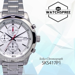 Seiko Chronograph Watch SKS417P1