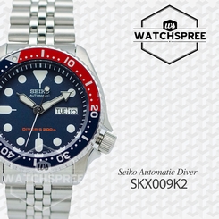 Seiko Men's Automatic Diver Watch SKX009K2 751744816197