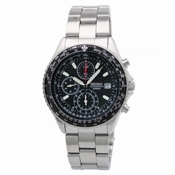 SCNP SND253P1 Seiko Flightmaster RAF Pilot Mens Chronograph Bracelet Watch