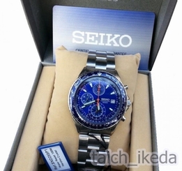 Official Seiko Flightmaster Mens Chronograph Bracelet Watch SND255P1 from Japan 722630821632