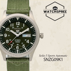 Seiko 5 Sports Automatic Watch SNZG09K1