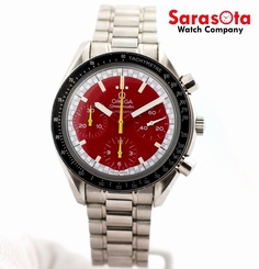 Omega Speedmaster Schumacher 3510.61 Red Dial Steel Swiss Automatic Men's Watch