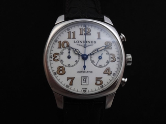 Original LONGINES Spirit Automatic Swiss Chronograph # L2.705.4 Men's