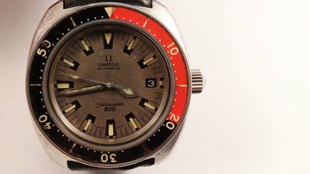  OMEGA Seamaster POPPY 200M 166.068 vintage diver watch uhr automatic SERVICED