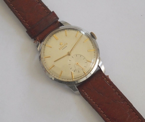 ZENITH SPORTO STAINLESS STEEL WATCH CALIBER 126 MANUAL WIND SWISS WATCH Ca.1940