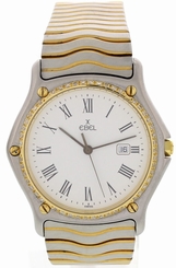 Men's/Ladies Two Tone Ebel Sportwave 183903 w/ Diamonds