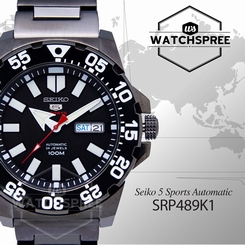 Seiko 5 Sports Automatic Watch SRP489K1