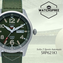Seiko 5 Sports Automatic Watch SRP621K1