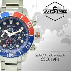 Seiko Men Chronograph Diver Solar Watch SSC019P1 4954628146779