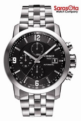 Tissot PRC200 T055.427.11.057.00 Black Dial Chronograph Automatic Men's Watch