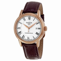 New Tissot T-Classic Carson Automatic Rose-Tone Men's Watch T0854073601300