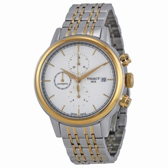 New Tissot Carson Automatic White Dial Two-Tone Steel Mens Watch T0854272201100